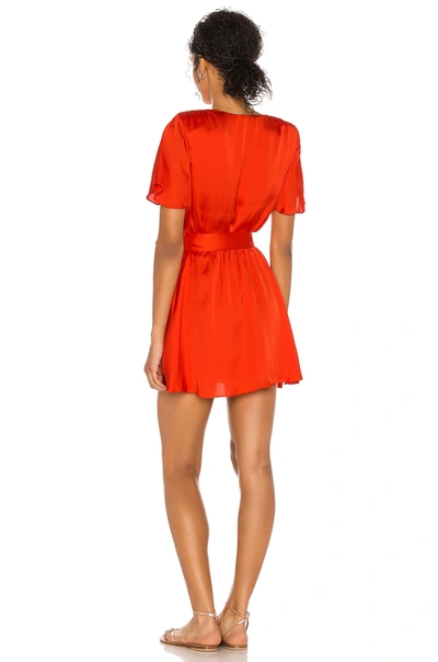 Shop House Of Harlow 1960 X Revolve Annika Dress In Red Orange