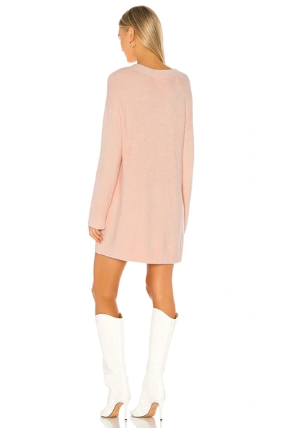 Shop Lovers & Friends Montley Sweater Dress In Blush