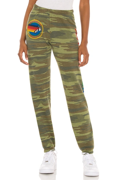 Shop Aviator Nation Sweatpant In Camo