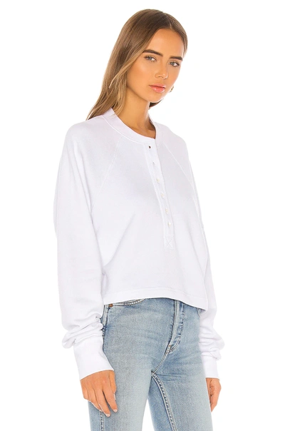 Shop Marissa Webb So Uptight Plunge Henley In White