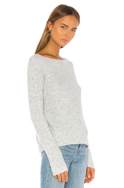 Lovers & Friends Alayah Off Shoulder Sweater In Grey