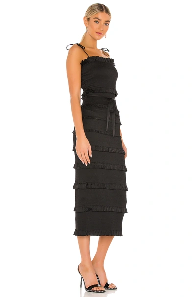 V. Chapman Lily Dress In Black