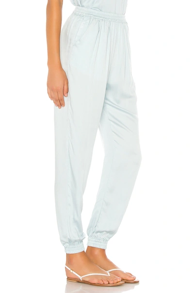 Shop Indah Pierre Solid Easywear Lounge Pant In Ice