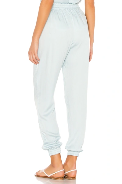 Shop Indah Pierre Solid Easywear Lounge Pant In Ice