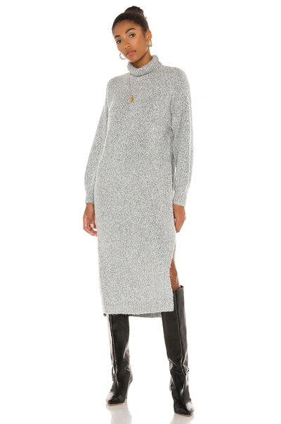 Shop Lovers & Friends Raisa Maxi Sweater Dress In Grey