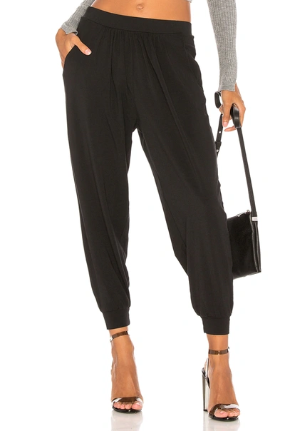 Shop Bobi Jersey Jogger In Black