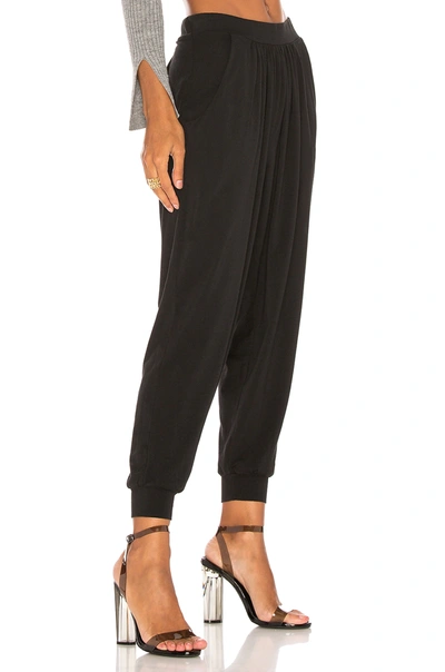 Bobi Jersey Jogger In Black