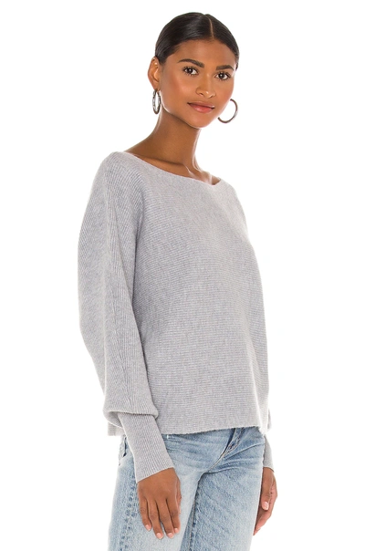 House Of Harlow 1960 X Revolve Winifred Wide Neck Sweater In Grey