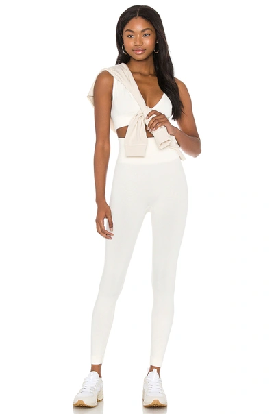 Shop Weworewhat Seamless Leggings In Off White
