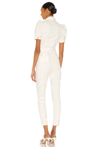 Shop Retroféte Tori Jumpsuit In Vintage White