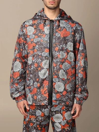 Shop Mcq By Alexander Mcqueen Jacket Albion By Mcq Printed Nylon Jacket In Multicolor