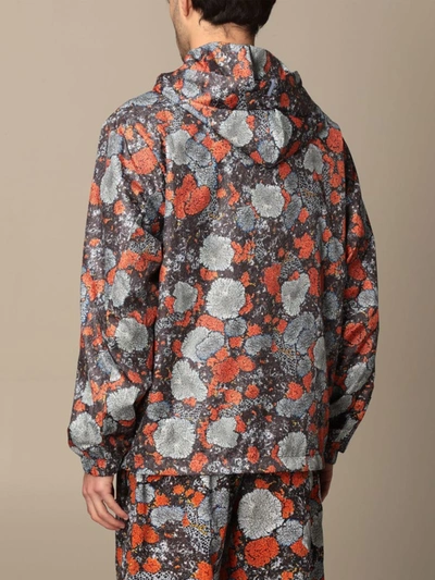 Shop Mcq By Alexander Mcqueen Jacket Albion By Mcq Printed Nylon Jacket In Multicolor