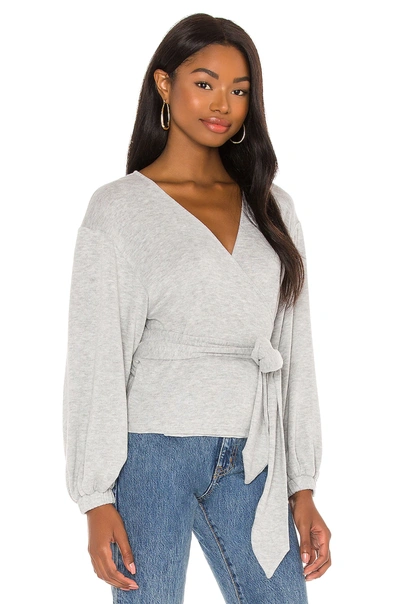 Shop Majorelle Booker Sweater In Heather Grey