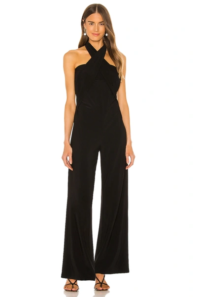 Shop Norma Kamali Tie Front All In Black