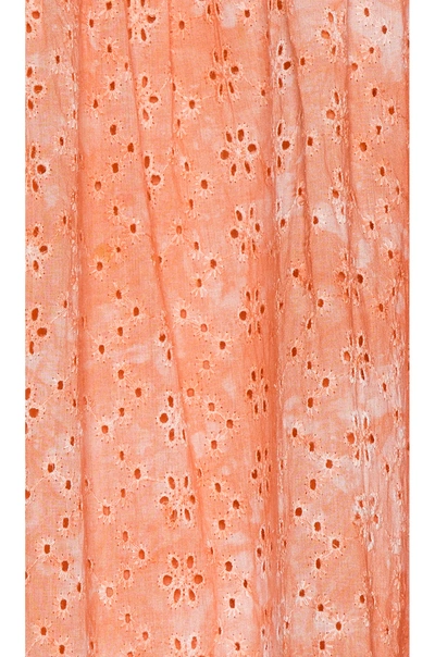 Shop Tularosa Monroe Romper In Coral Pink Tie Dye