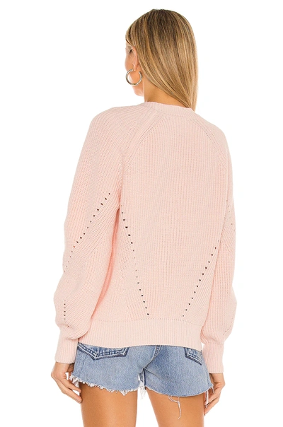 Shop Tularosa Natalia Cardigan In Baby Pink