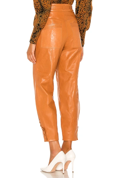 Shop Ulla Johnson Navona Pant In Cognac