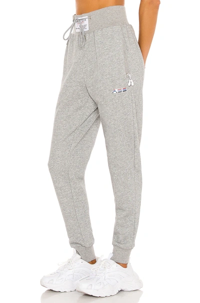 Shop Adam Selman Sport Hi-rise Sweatpant In Heather Grey