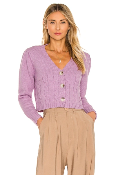Shop Tularosa Tawnie Sweater In Lilac