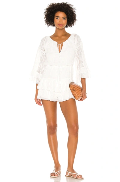 Shop House Of Harlow 1960 X Revolve Darek Romper In White