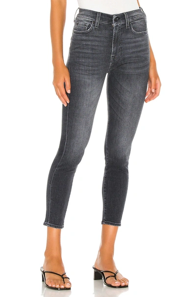 Shop 7 For All Mankind High Waist Ankle Skinny In Luxe Vintage Honest