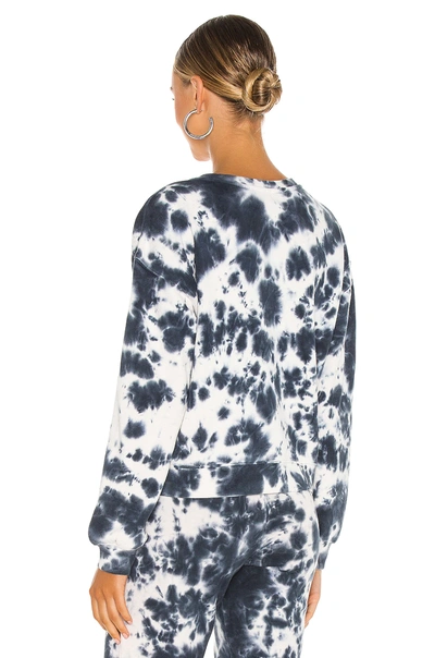 Shop 525 America Tie Dye Pullover Sweatshirt In Coal Multi
