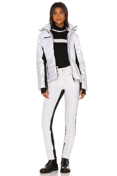 Erin Snow Jes Pant In Snow & Black