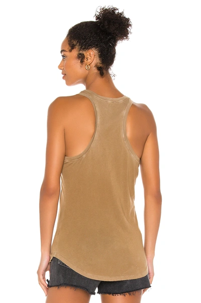 Cotton Citizen X Revolve The Mykonos Racer Tank In Vintage Java