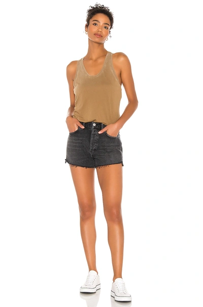 Cotton Citizen X Revolve The Mykonos Racer Tank In Vintage Java