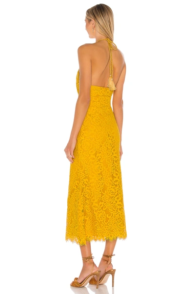 Shop House Of Harlow 1960 X Revolve Rosaline Dress In Yellow