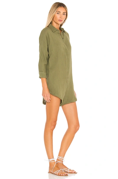 Shop Acacia X Revolve Kapaa Romper In Basil