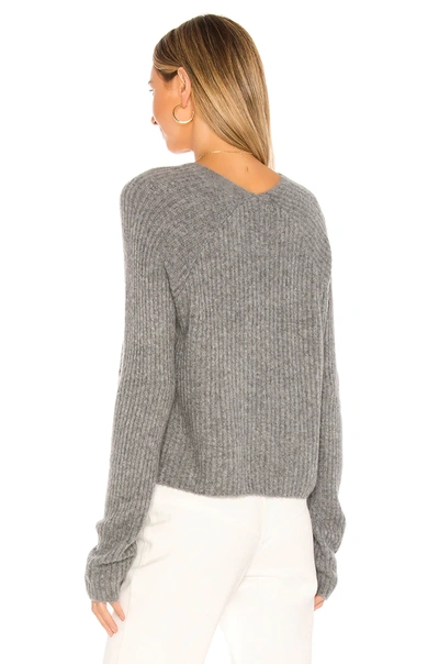 Shop L'academie Antonia Sweater In Charcoal