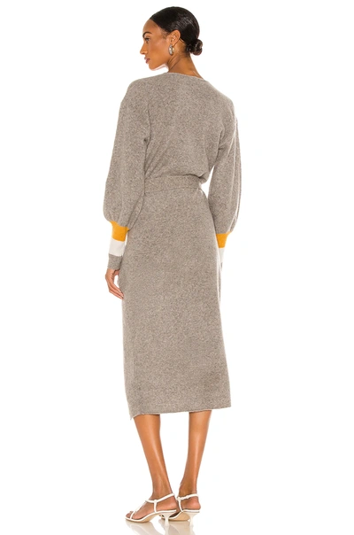 Shop Saylor Sasha Dress In Grey