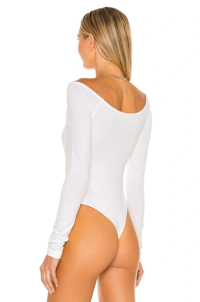 Shop Lovers & Friends Long Sleeve Bodysuit In White