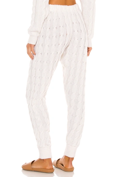 Shop L'academie Cashmere Pants In White