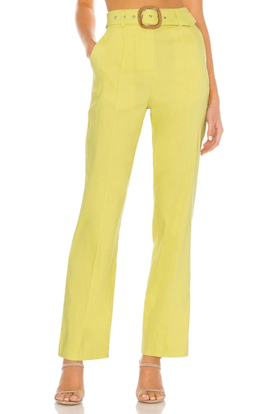 Shop Lovers & Friends Joy Pants In Lime