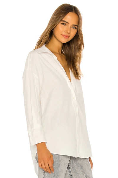 Shop Anine Bing Mika Shirt In White