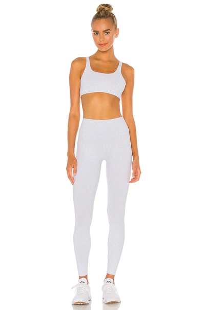 Shop Alo Yoga High Waist Vapor Leopard Legging In White