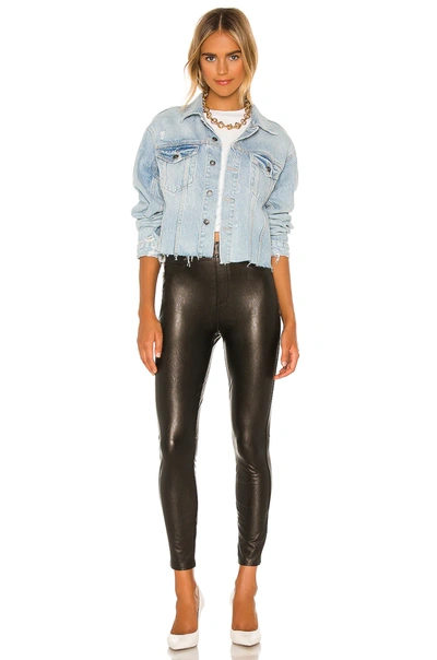 Shop Spanx Like Leather Skinny Pant In Classic Black
