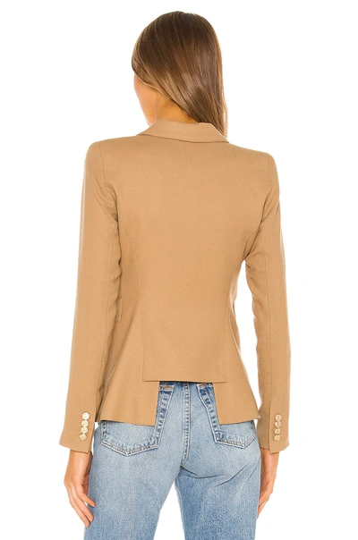 Smythe Classic Duchess Wool Blazer In Camel
