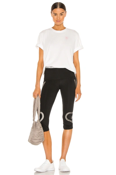 Shop Adidas By Stella Mccartney Cotton Tee In White