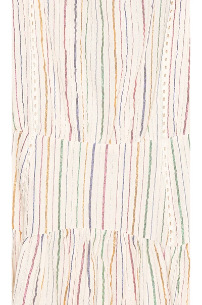 Shop Tularosa Kendra Dress In Rainbow Stripe