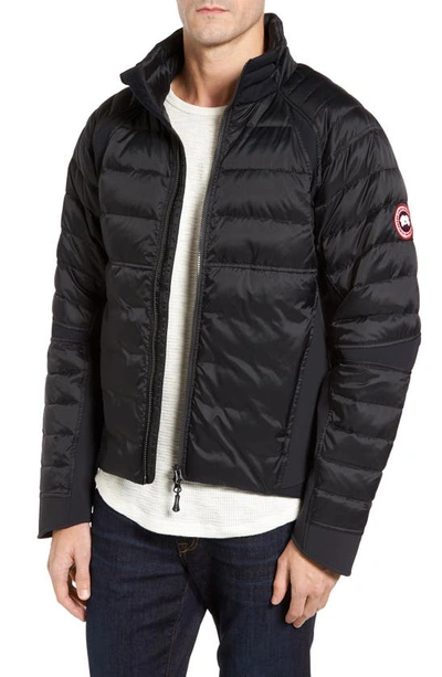 Shop Canada Goose Hybridge Perren Slim Fit Packable Down Jacket In Black