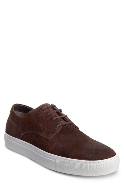 Shop Allen Edmonds Howard Sneaker In Dark Brown