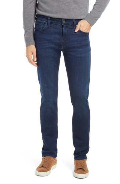 Shop 34 Heritage Courage Straight Leg Jeans In Deep Shaded Ultra