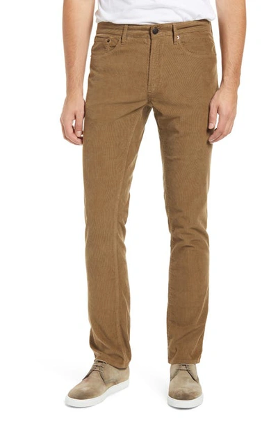 Shop Faherty Stretch Corduroy Pants In Timber