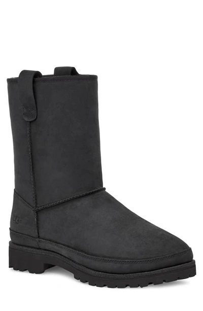 Shop Ugg Courtland Boot In Black Leather