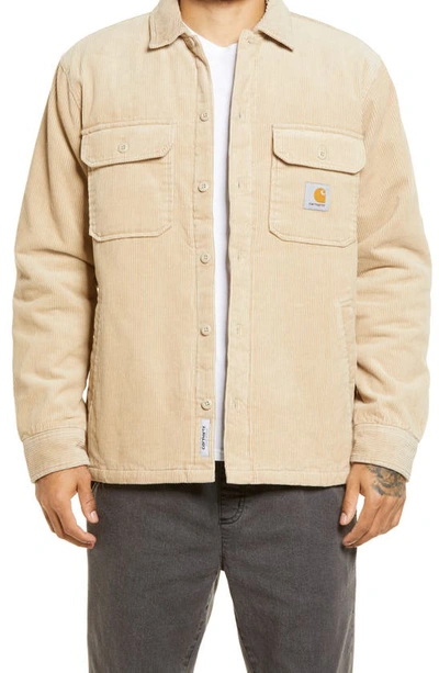Carhartt Whitsome Corduroy Shirt Jacket In Wall | ModeSens