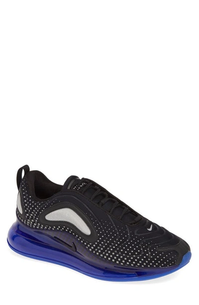 Shop Nike Air Max 720 Sneaker In Black/ Racer Blue/ Silver