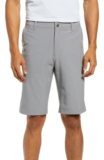 Shop Adidas Golf Ultimate365 Water Resistant Performance Shorts In Grey Three